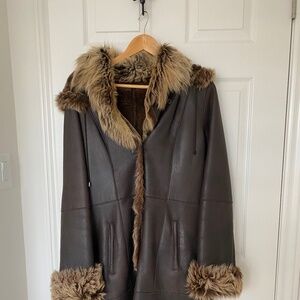 Vintage Danier Shearling Jacket